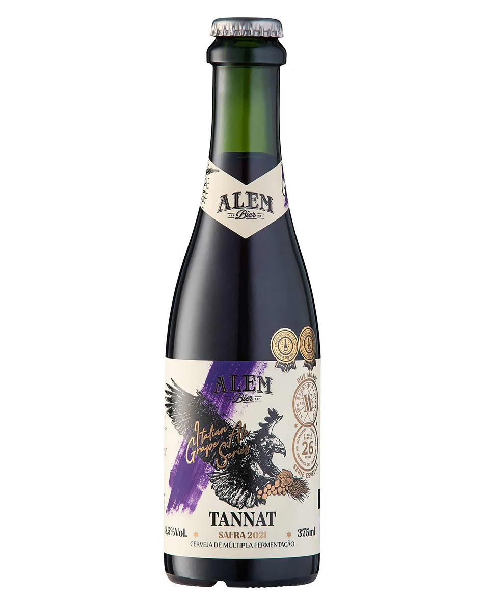 Alem Bier Tannat Grape Ale - Estilo: Sour Italian Grape Ale